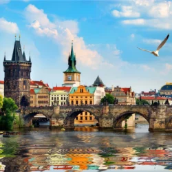 Prague Oil Painting Jigsaw Puzzle | 1000 Piece Adult Puzzle