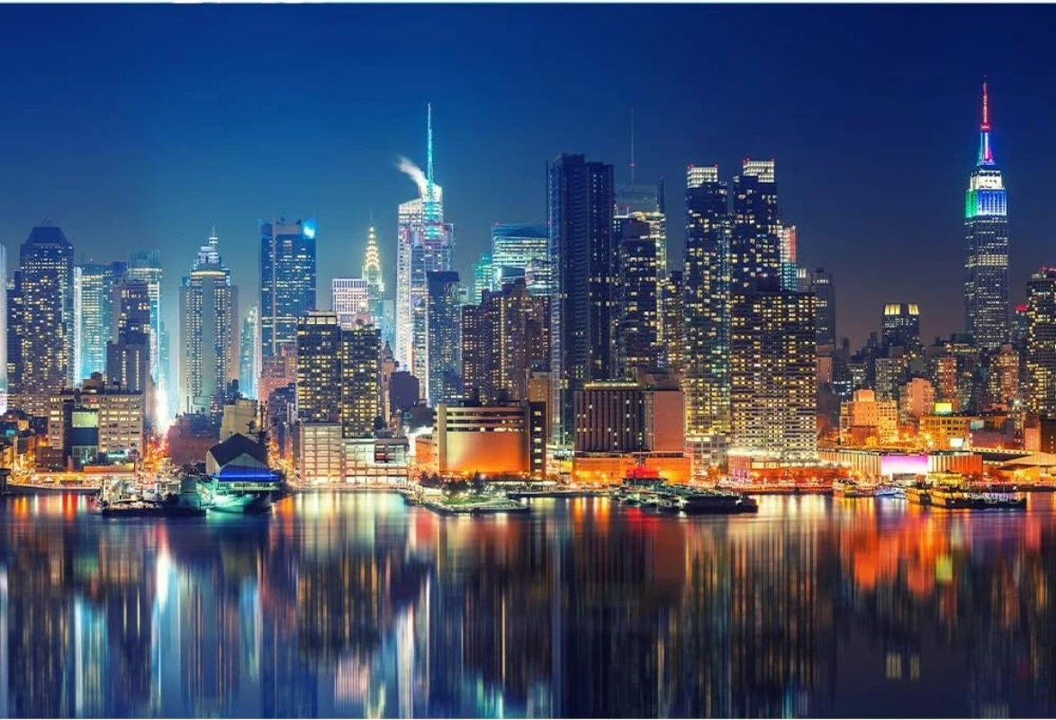 New York City Skyline Jigsaw Puzzle | Mindful Landscape