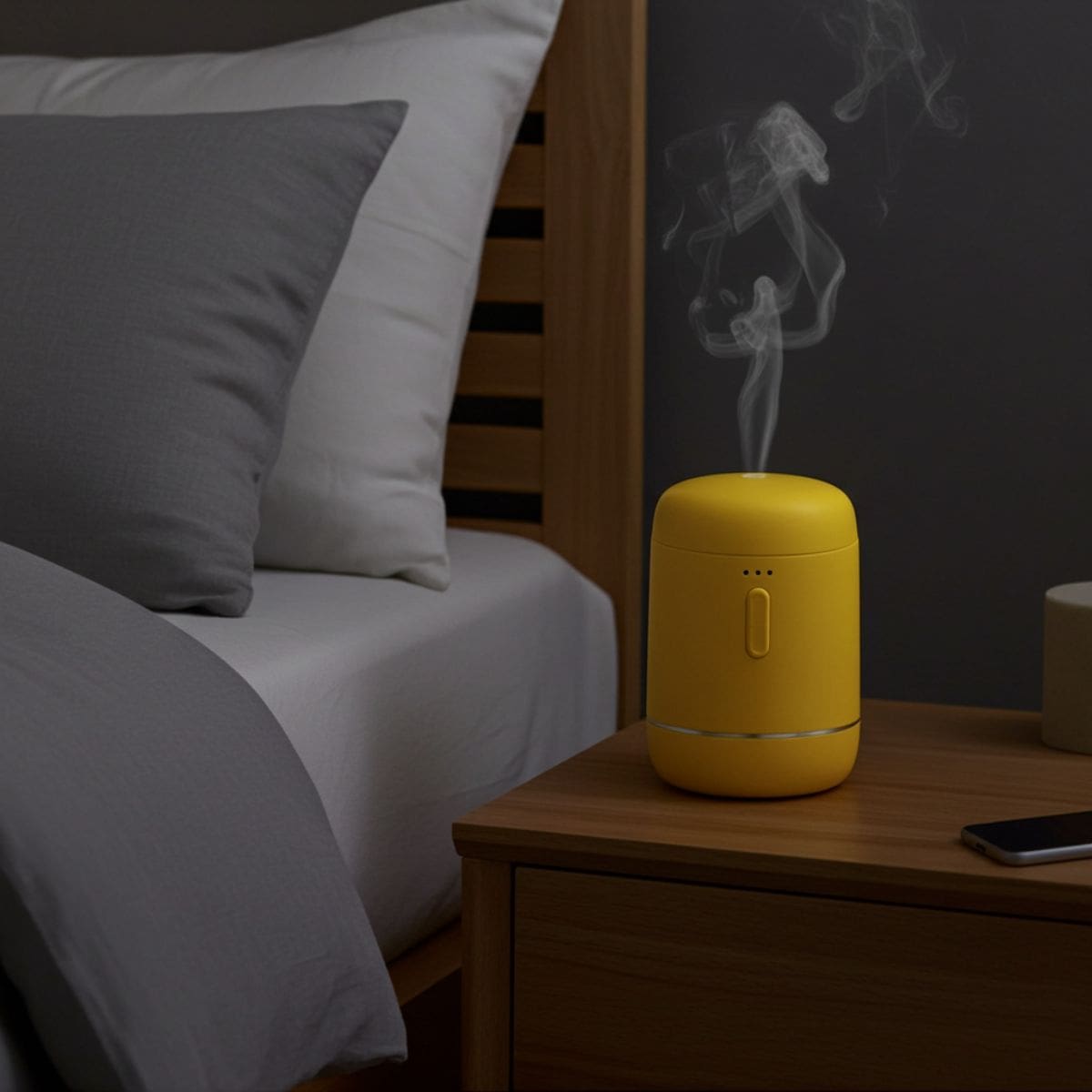 The Sunshine Nebuliser: Portable Waterless Essential Oil Diffuser (Yellow)