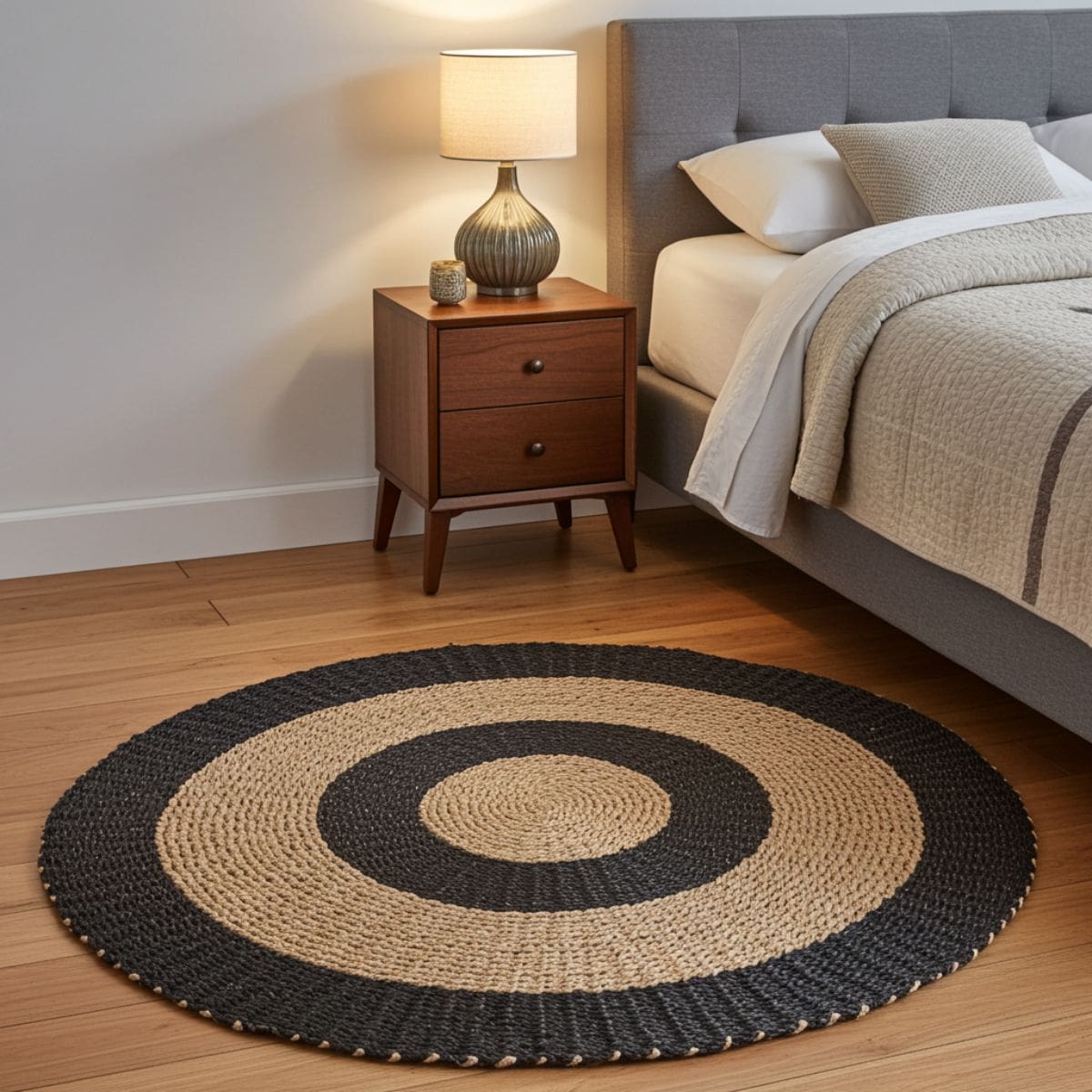 Seagrass Rug – Two-Tone Braided (1m)